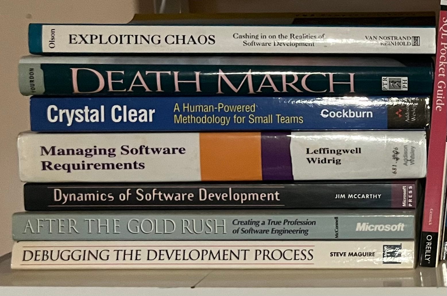 Plusieurs livres de ma collection, Livres, Informatique & Ordinateur, Comme neuf, Enlèvement